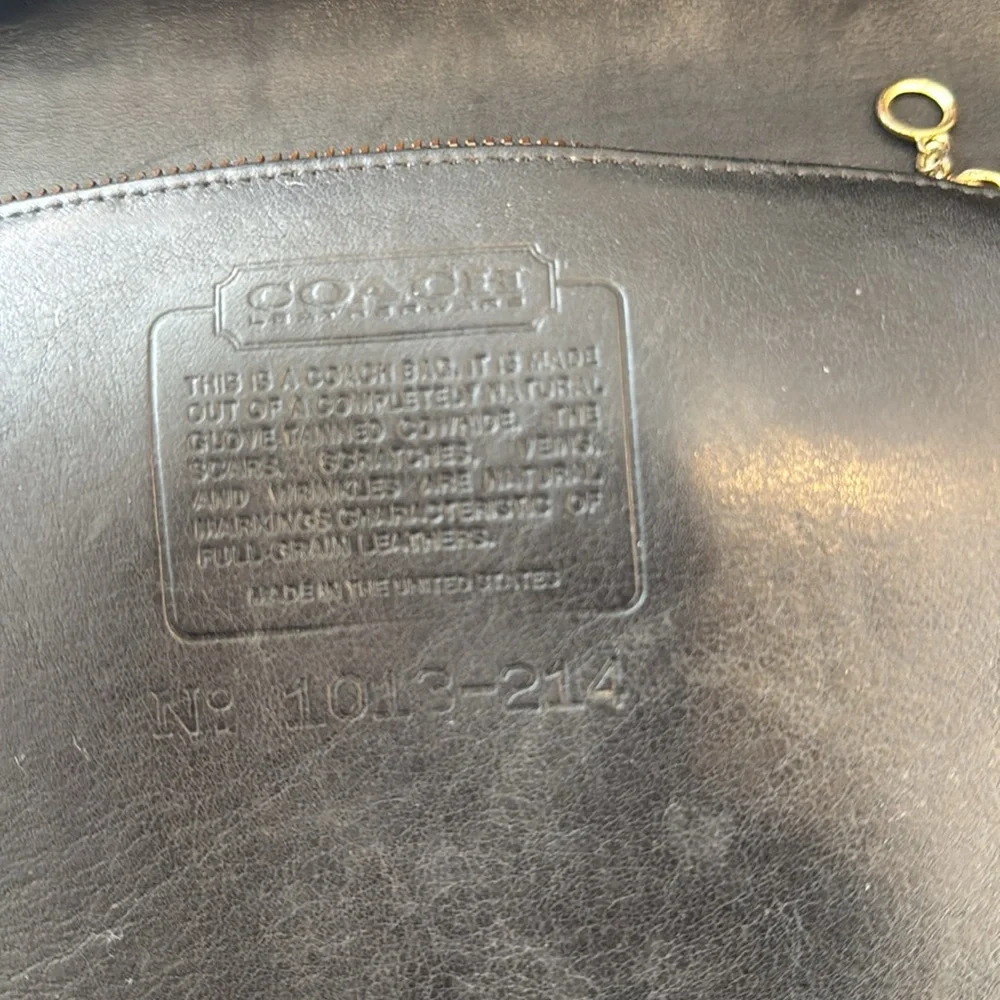 Vintage coach classic briefcase/book bag - Picture 5 of 7